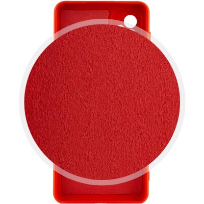 Чохол Silicone Cover Lakshmi Full Camera (AA) для Motorola Moto G24 Червоний / Red
