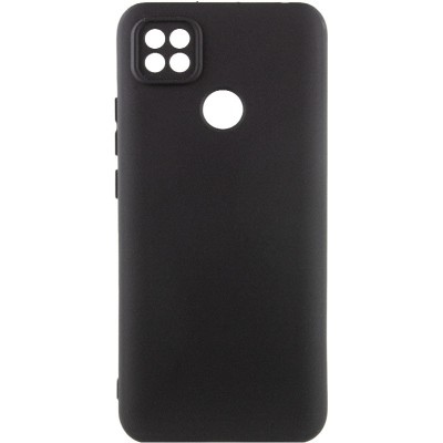 Чохол Silicone Cover Lakshmi Full Camera (AA) для Oppo A15s / A15 Чорний / Black