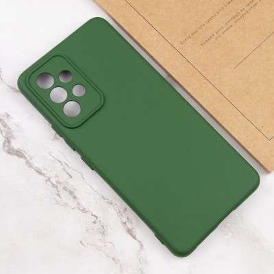 Чохол Silicone Cover Lakshmi Full Camera (AA) для Samsung Galaxy A52 4G / A52 5G / A52s Зелений / Dark green Чохол Silicone Cover Lakshmi Full Camera (AA) для Samsung Galaxy A52 4G / A52 5G / A52s Зелений / Dark green