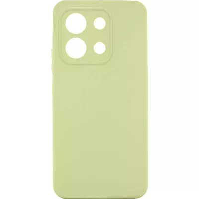 Чохол Silicone Cover Lakshmi Full Camera (AA) для Xiaomi Redmi Note 13 Pro 4G / Poco M6 Pro 4G Жовтий / Mellow Yellow