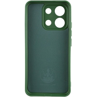 Чохол Silicone Cover Lakshmi Full Camera (AA) для Xiaomi Redmi Note 13 Pro 4G / Poco M6 Pro 4G Зелений / Dark green