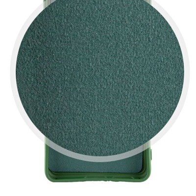 Чохол Silicone Cover Lakshmi Full Camera (AA) для Xiaomi Redmi Note 13 Pro 4G / Poco M6 Pro 4G Зелений / Dark green