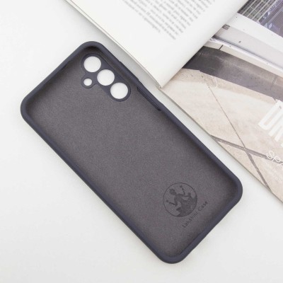 Чохол Silicone Cover Lakshmi Full Camera (AAA) with Logo для Samsung Galaxy A15 4G/5G / M15 5G Сірий / Dark Gray