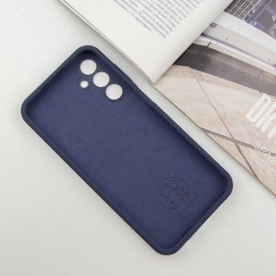 Чохол Silicone Cover Lakshmi Full Camera (AAA) with Logo для Samsung Galaxy A15 4G/5G / M15 5G Темно-синій / Midnight blue