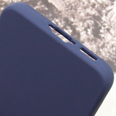Чохол Silicone Cover Lakshmi Full Camera (AAA) with Logo для Samsung Galaxy S24 Темно-синій / Midnight blue