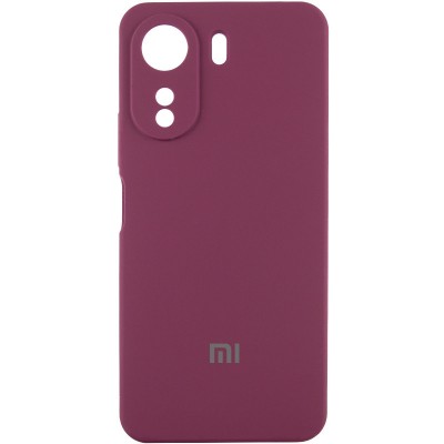 Чохол Silicone Cover Lakshmi Full Camera (AAA) with Logo для Xiaomi Redmi 13C / Poco C65 Бордовий / Plum Чохол Silicone Cover Lakshmi Full Camera (AAA) with Logo для Xiaomi Redmi 13C / Poco C65 Бордовий / Plum