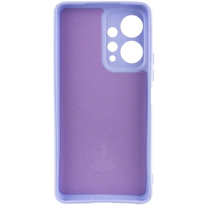 Чохол Silicone Cover Lakshmi Full Camera (AAA) with Logo для Xiaomi Redmi Note 12 4G Бузковий / Dasheen
