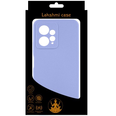Чохол Silicone Cover Lakshmi Full Camera (AAA) with Logo для Xiaomi Redmi Note 12 4G Бузковий / Dasheen