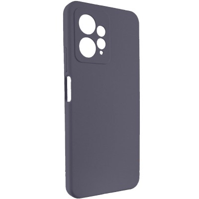 Чохол Silicone Cover Lakshmi Full Camera (AAA) with Logo для Xiaomi Redmi Note 12 4G Сірий / Dark Gray
