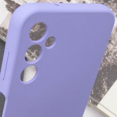 Чохол Silicone Cover Lakshmi Full Camera (AAA) для Samsung Galaxy M14 5G Бузковий / Dasheen