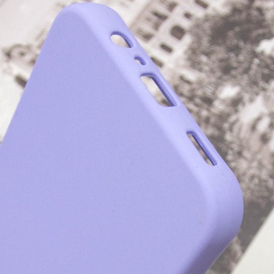 Чохол Silicone Cover Lakshmi Full Camera (AAA) для Samsung Galaxy M14 5G Бузковий / Dasheen