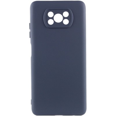 Чохол Silicone Cover Lakshmi Full Camera (AAA) для Xiaomi Poco X3 NFC / Poco X3 Pro Темно-синій / Midnight blue Чохол Silicone Cover Lakshmi Full Camera (AAA) для Xiaomi Poco X3 NFC / Poco X3 Pro Темно-синій / Midnight blue