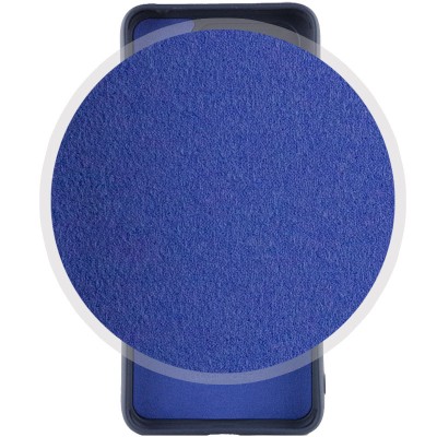 Чохол Silicone Cover Lakshmi Full Camera (AAA) для Xiaomi Redmi 13C / Poco C65 Темно-синій / Midnight blue