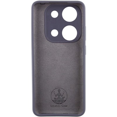 Чохол Silicone Cover Lakshmi Full Camera (AAA) для Xiaomi Redmi Note 13 Pro 4G / Poco M6 Pro 4G Сірий / Dark Gray