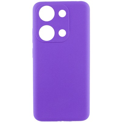 Чохол Silicone Cover Lakshmi Full Camera (AAA) для Xiaomi Redmi Note 13 Pro 4G / Poco M6 Pro 4G Фіолетовий / Amethyst