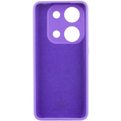 Чохол Silicone Cover Lakshmi Full Camera (AAA) для Xiaomi Redmi Note 13 Pro 4G / Poco M6 Pro 4G Фіолетовий / Amethyst