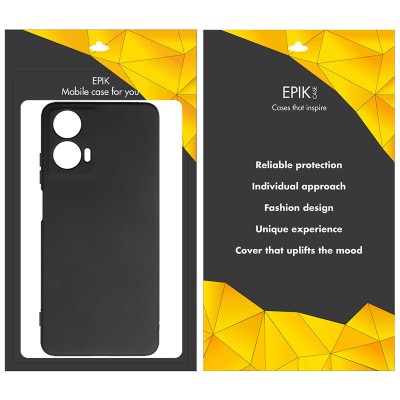 Чохол TPU Epik Black Full Camera для Motorola Moto G24 Чорний Чохол TPU Epik Black Full Camera для Motorola Moto G24 Чорний
