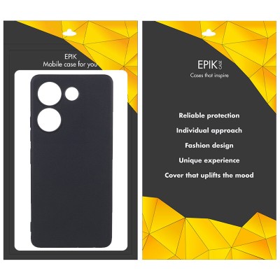 Чохол TPU Epik Black Full Camera для TECNO Camon 20 Pro (CK7n) Чорний Чохол TPU Epik Black Full Camera для TECNO Camon 20 Pro (CK7n) Чорний