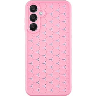 Чохол TPU Honeycomb для Samsung Galaxy A25 5G Рожевий / Light pink