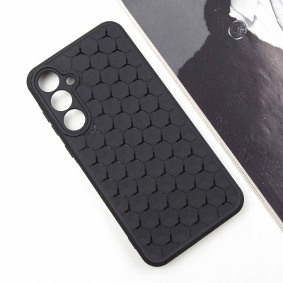Чохол TPU Honeycomb для Samsung Galaxy A35 Чорний / Black