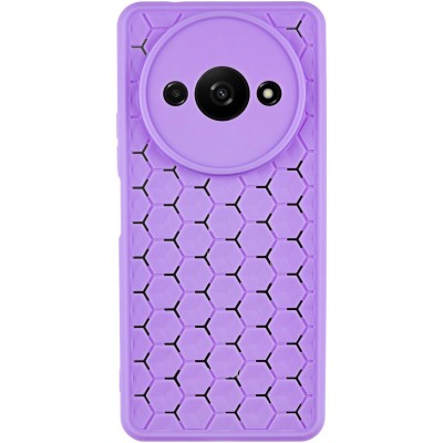 Чохол TPU Honeycomb для Xiaomi Redmi A3 Бузковий / Dasheen Чохол TPU Honeycomb для Xiaomi Redmi A3 Бузковий / Dasheen