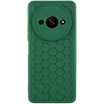 Чохол TPU Honeycomb для Xiaomi Redmi A3 Зелений / Cyprus Green