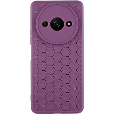 Чохол TPU Honeycomb для Xiaomi Redmi A3 Фіолетовий / Dark Purple