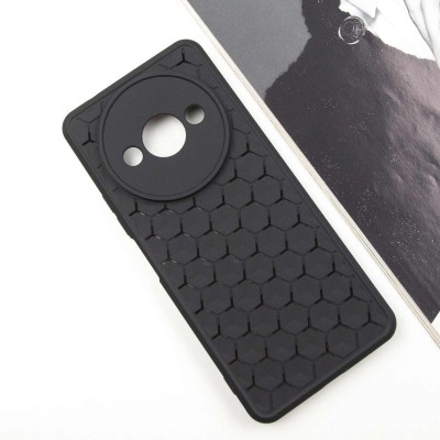 Чохол TPU Honeycomb для Xiaomi Redmi A3 Чорний / Black Чохол TPU Honeycomb для Xiaomi Redmi A3 Чорний / Black
