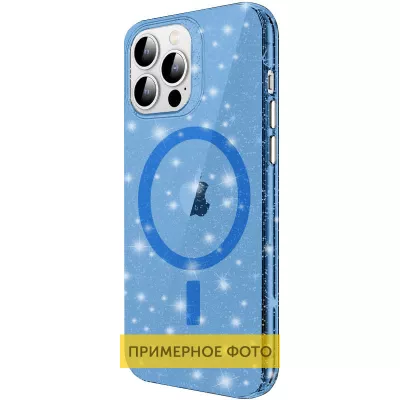 Чохол TPU Radiance with MagSafe для Apple iPhone 14 (6.1") Blue