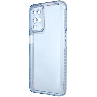 Чохол TPU Starfall Clear для Oppo A17 Блакитний
