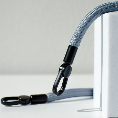 Чохол TPU Transparent with Straps для Apple iPhone 14 Pro Max (6.7") Fog