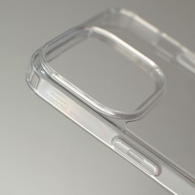 Чохол TPU Transparent with Straps для Apple iPhone 14 Pro Max (6.7") Orange / White