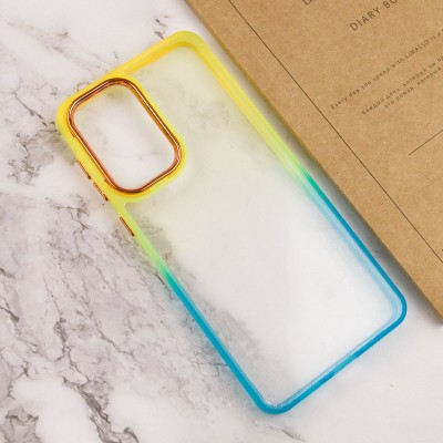 Чохол TPU+PC Fresh sip series для Motorola Moto E13 Бірюзовий / Помаранчевий Чохол TPU+PC Fresh sip series для Motorola Moto E13 Бірюзовий / Помаранчевий