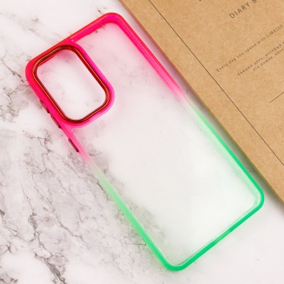 Чохол TPU+PC Fresh sip series для Motorola Moto E13 Салатовий / Рожевий Чохол TPU+PC Fresh sip series для Motorola Moto E13 Салатовий / Рожевий
