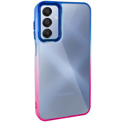 Чохол TPU+PC Fresh sip series для Samsung Galaxy A25 5G Рожевий / Синій Чохол TPU+PC Fresh sip series для Samsung Galaxy A25 5G Рожевий / Синій