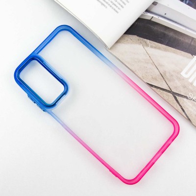 Чохол TPU+PC Fresh sip series для Samsung Galaxy A25 5G Рожевий / Синій Чохол TPU+PC Fresh sip series для Samsung Galaxy A25 5G Рожевий / Синій