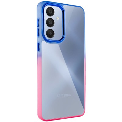 Чохол TPU+PC Fresh sip series для Samsung Galaxy A35 Рожевий / Синій