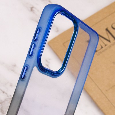 Чохол TPU+PC Fresh sip series для Samsung Galaxy A35 Чорний / Синій Чохол TPU+PC Fresh sip series для Samsung Galaxy A35 Чорний / Синій