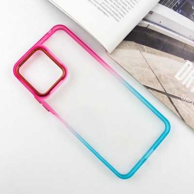 Чохол TPU+PC Fresh sip series для Xiaomi Redmi 12 Бірюзовий / Рожевий Чохол TPU+PC Fresh sip series для Xiaomi Redmi 12 Бірюзовий / Рожевий