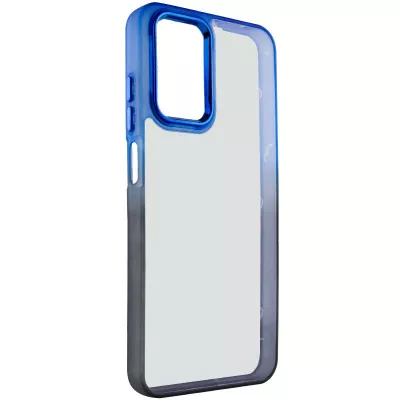 Чохол TPU+PC Fresh sip series для Xiaomi Redmi Note 12 4G Чорний / Синій