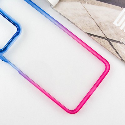 Чохол TPU+PC Fresh sip series для Xiaomi Redmi Note 13 Pro 4G / Poco M6 Pro 4G Рожевий / Синій