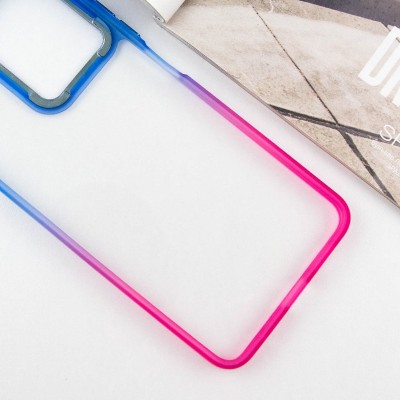 Чохол TPU+PC Fresh sip series для Xiaomi Redmi Note 13 Pro 4G / Poco M6 Pro 4G Рожевий / Синій
