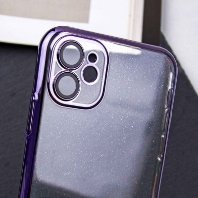 Чохол TPU+PC Glittershine для Apple iPhone 12 (6.1") Purple