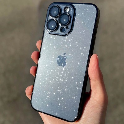 Чохол TPU+PC Glittershine для Apple iPhone 12 Pro (6.1") Black Чохол TPU+PC Glittershine для Apple iPhone 12 Pro (6.1") Black