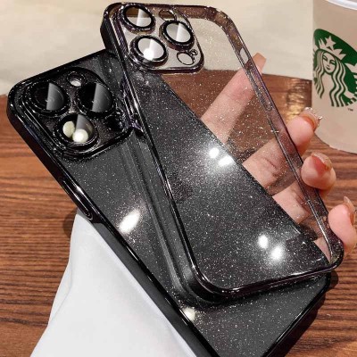 Чохол TPU+PC Glittershine для Apple iPhone 12 Pro (6.1") Black Чохол TPU+PC Glittershine для Apple iPhone 12 Pro (6.1") Black