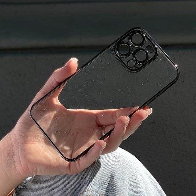 Чохол TPU+PC Glittershine для Apple iPhone 12 Pro (6.1") Black Чохол TPU+PC Glittershine для Apple iPhone 12 Pro (6.1") Black