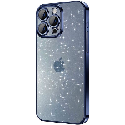 Чохол TPU+PC Glittershine для Apple iPhone 12 Pro (6.1") Dark Blue