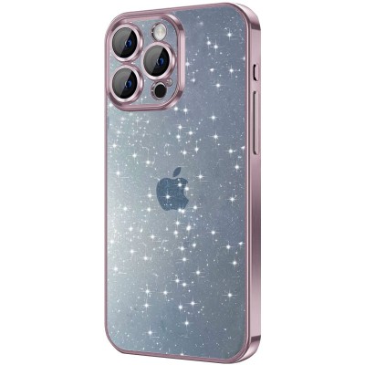 Чохол TPU+PC Glittershine для Apple iPhone 12 Pro (6.1") Rose Gold