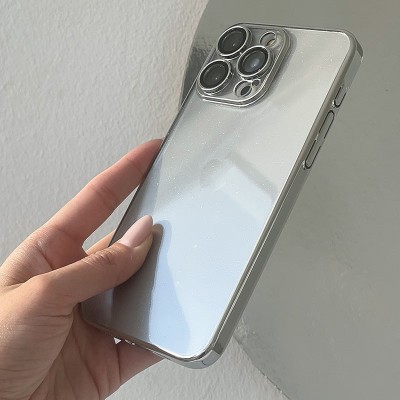 Чохол TPU+PC Glittershine для Apple iPhone 12 Pro (6.1") Silver
