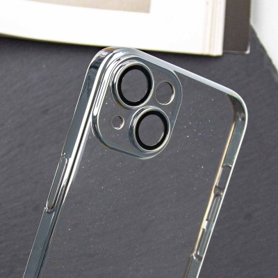 Чохол TPU+PC Glittershine для Apple iPhone 14 (6.1") Silver